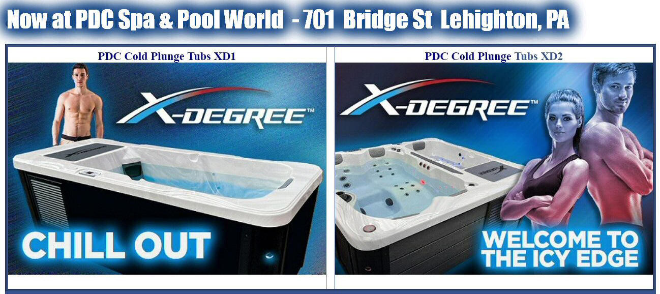 Cold Plunge Tubs now at PDC Spa & Pool World!